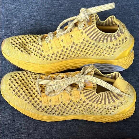 COPY - NOBULL Lemon Drop Knit Runner Yellow Sneakers Size 8 Mens 9.5 Womens - Picture 2 of 9